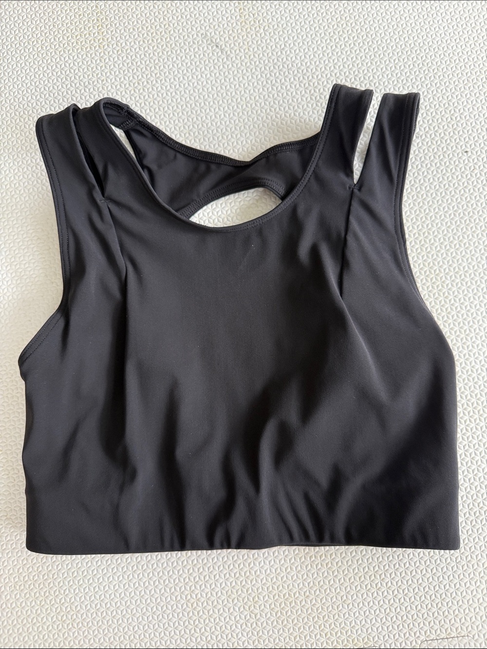 lululemon athletica Black Cutout Back Sports Bra